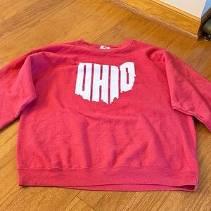 Hanes Red Ohio Sweatshirt